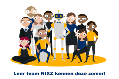 Sales manager Dylan in NIXZ zomerpodcast